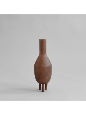 101 Copenhagen Duck Vase, Slim - Terracotta