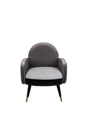 Dutchbone- SAM Armchair BLACK/GREY FR