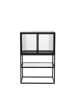 Dutchbone- BOLI Cabinet SMALL BLACK