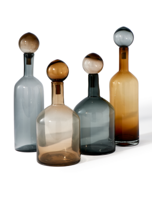 Pols Potten- Bubbles & Bottles Set of 4 Neutral