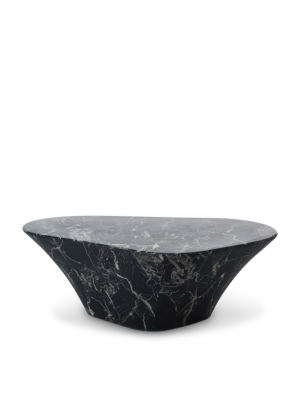 Pols Potten Oval Marble Look Coffee Table