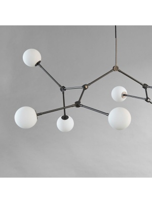 101 Copenhagen Drop Chandelier Bulp - Grey