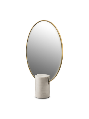 Pols Potten Mirror Oval Marble