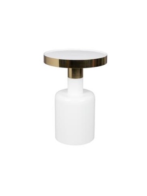 Zuiver Glam Side Table White
