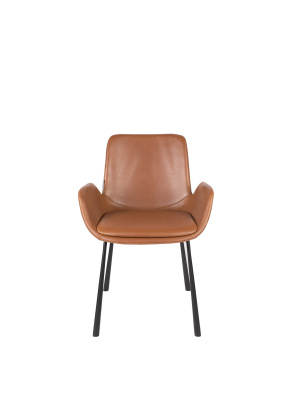 Zuiver- BRIT LL ARMCHAIR BROWN
