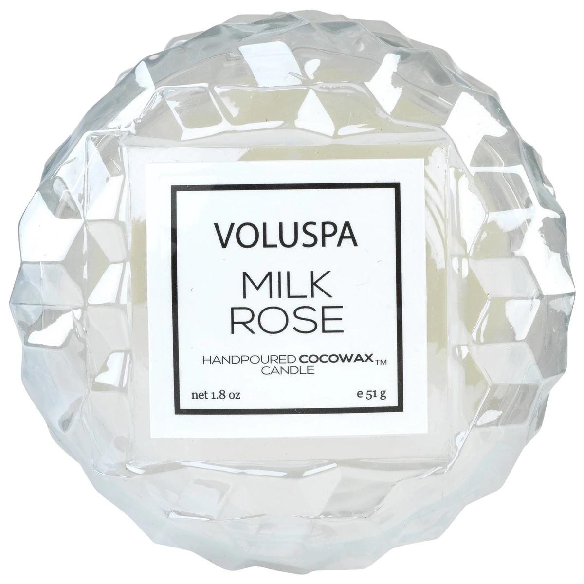 VOLUSPA Scented Candle Milk Rose 51 gr