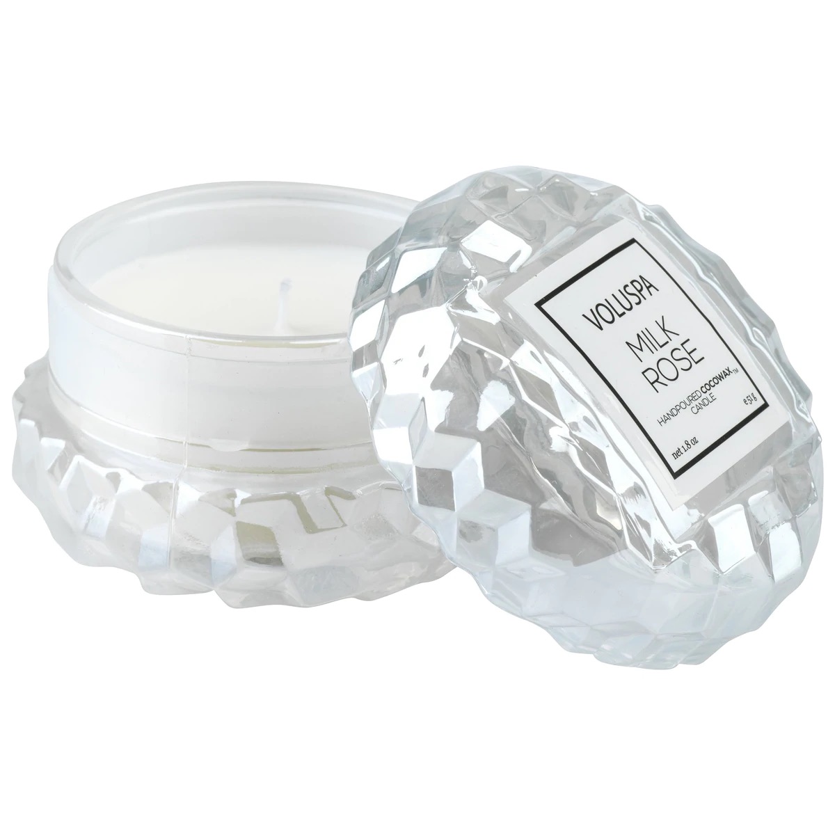 VOLUSPA Scented Candle Milk Rose 51 gr - Image 2