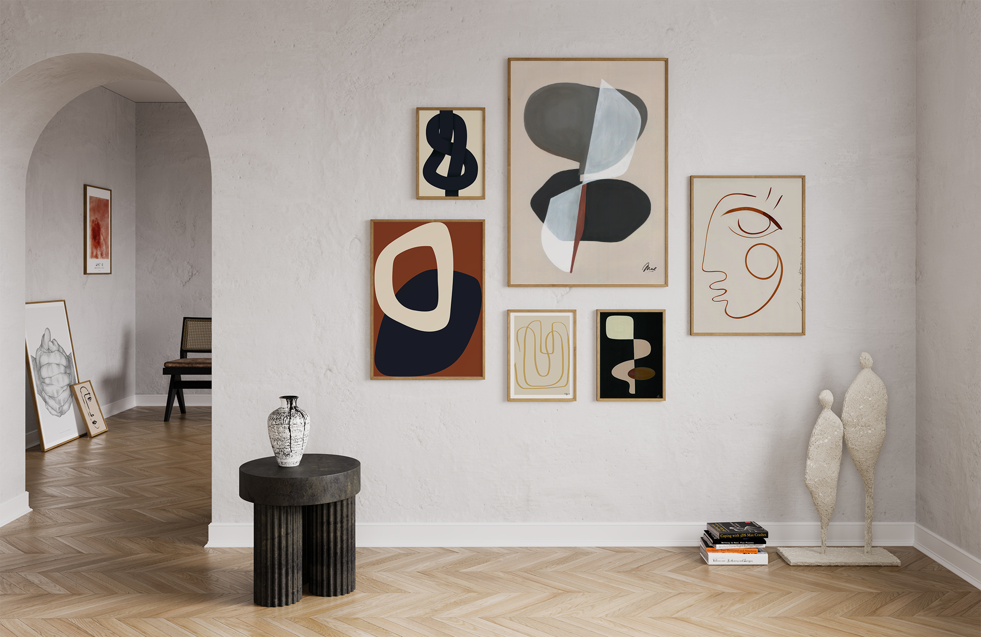 Paper Collective- Solid Shapes 02 Poster 70x100 - Image 3