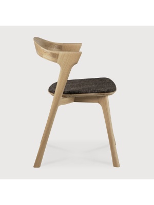 Ethnicraft- Oak Bok Dining chair Dark brown