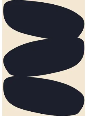 Paper Collective- Solid Shapes 01 Poster 70x100