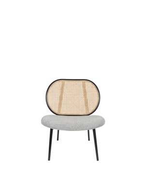 Zuiver - Lounge chair spike natural/grey