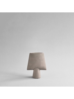 101 Copenhagen Sphere Vase Square, Mini - Taupe