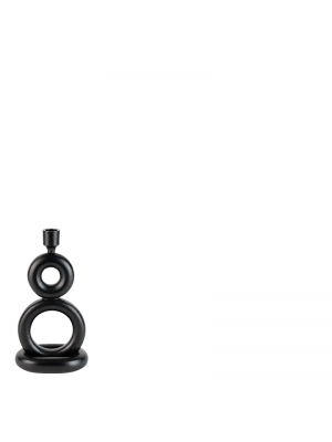 Life style MIO CANDLE HOLDER MATT BLACK