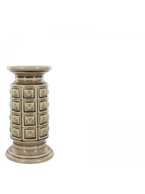 Life style ROA CANDLE HOLDER BROWN M