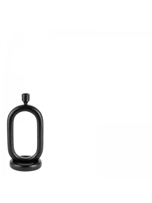 Life style MORA CANDLE HOLDER MATT BLACK