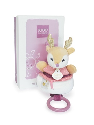 Doudou Boites A Musique Reindeer