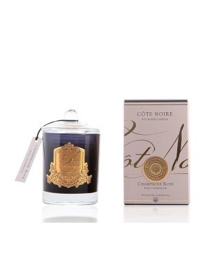 Cote Noire 185g Candle - Pink Champagne - Gold