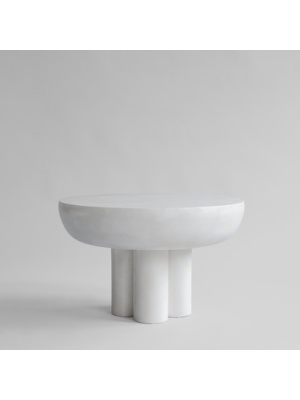 101 Copenhagen crown table, low - bone white