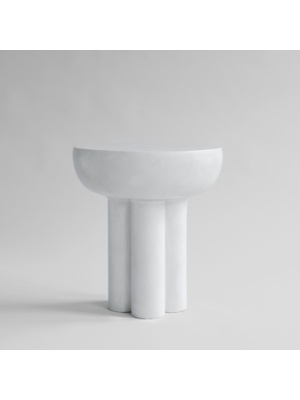 101 Copenhagen crown table, tall-bone white