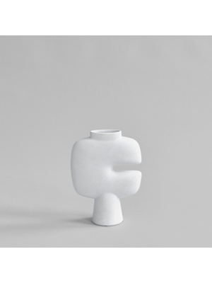 101 Copenhagen Tribal vase, medio - bone white
