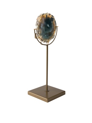CANDLE HOLDER GEM GREEN-ZUIVER
