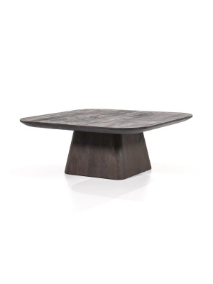 Coffee table Aron 80x80 - brown
